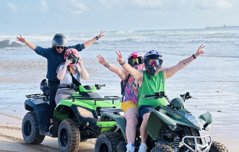1-Hour Beach Blast: Quad Biking Adventure Along Tamraght’s Coast